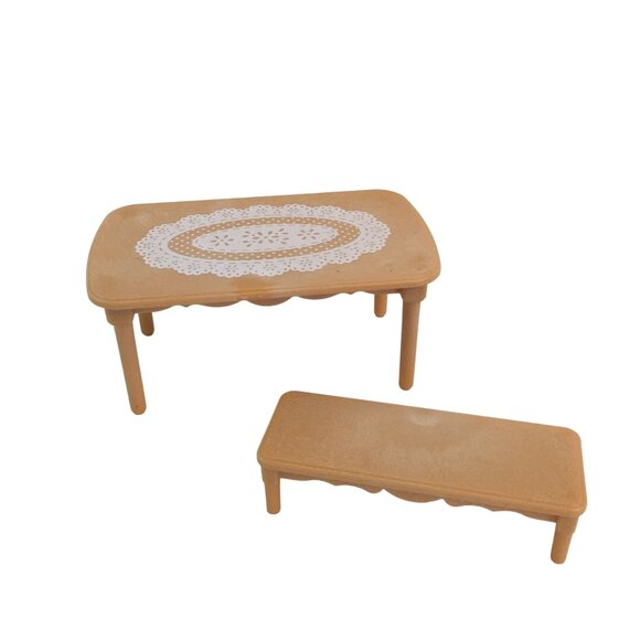 Calico Critters Furniture Kitchen Sink OvenTable Chairs Bookcase Bed Ladder - Picture 6 of 11